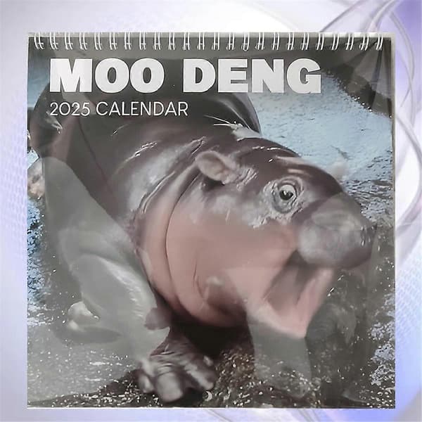 MooDeng-kalenteri 2025, Moodeng-kalenteri