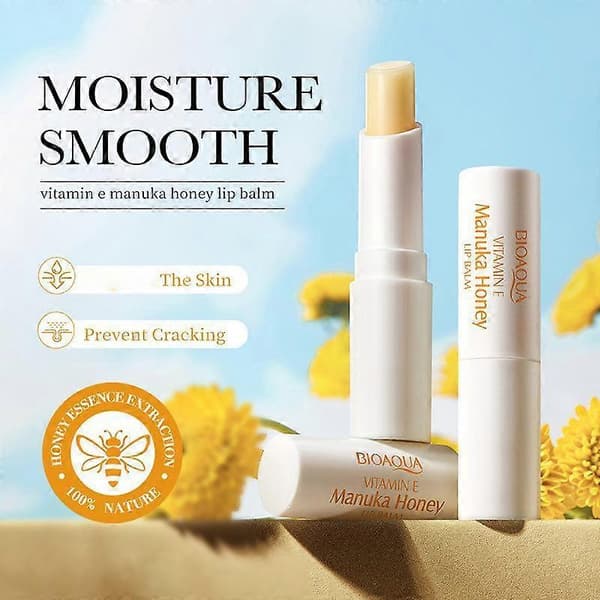 BIOAOUA Huulivoide 2,7 g E-vitamiini kosteuttava