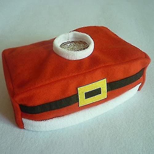 Rektangulær Julevevsdispenser Flanellboks 25.5x14x9.5cm bd