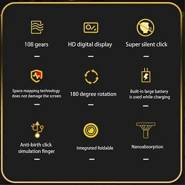 Mobil Skärmklickare Digital Bilskärmklickare för Smartphone App Video Live Gadget Mobilspel S