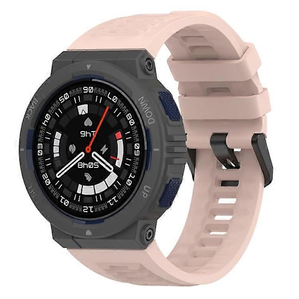 Kompatibelt för Huami Amazfit Active Edge A2212 Ersättningsarmband Mjukt Silikon Klockarmband Pink