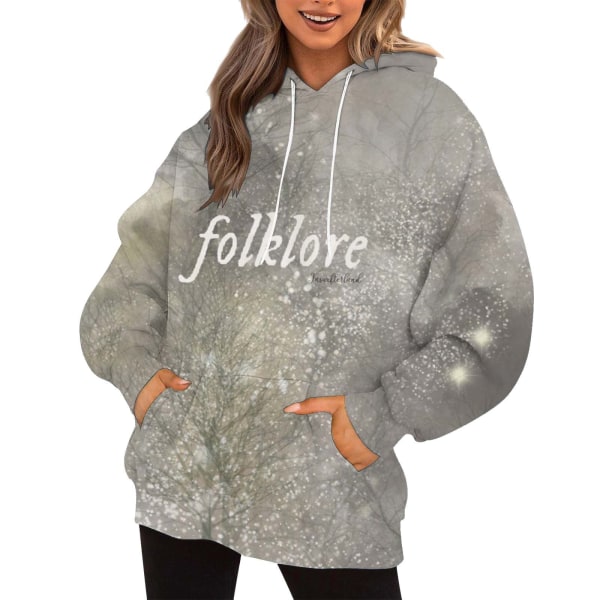 Taylor Swift sanger Taylor Swift tilbehør 3D-printet hettegenser trendy for både menn og kvinner 5XL