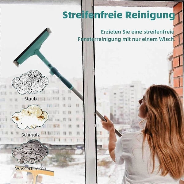 Ersättningsöverdrag för fönsterskrapa fönster- och karmrengörare L, Mikrofiber Ersättningsöverdrag Fönster C