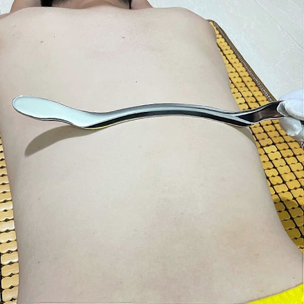 Gua Sha -työkalut, ruostumattomasta teräksestä valmistetut Gua Sha IASTM -työkalut - Gua Sha -hierontatyökalut, pehmytkudosten mobilisointityökalut