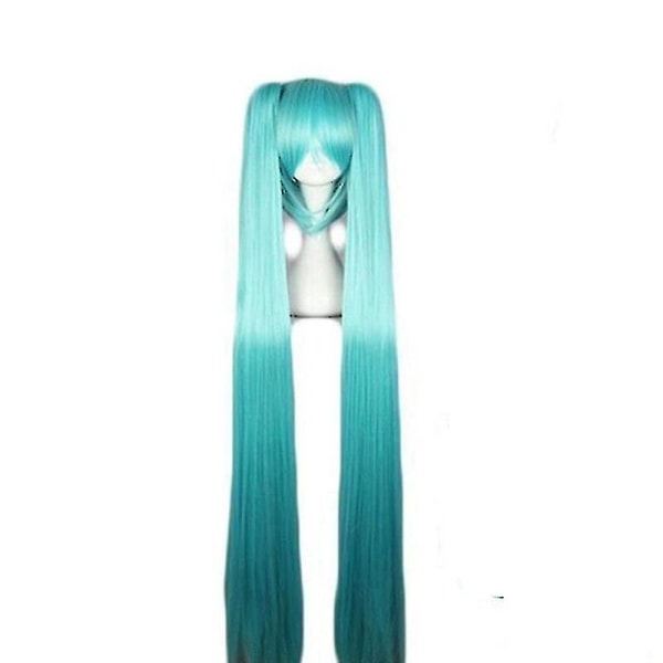 Snabb Frakt Miku Kostym Japan Midi Klänning Kvinnliga Outfits För Halloween Nyårsfest Fulla Set Med Peruk Wig only one size S