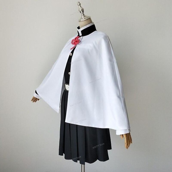 Tsuyuri Kanao -asu aikuisille ja lapsille, Anime Demon Slayer Kimetsu No Yaiba Tsuyuri Kanao Cosplay -asu, naisten uniformu, kimono, haori M
