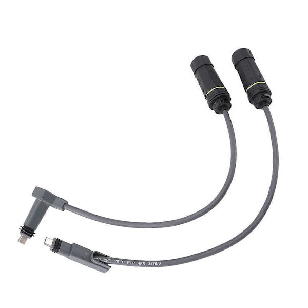 2 STK Plugg til RJ45 Adapter for 1200 Mbps IP68 Vanntett Ethernet Skjøtekabel Pluss for Dishy & Ro