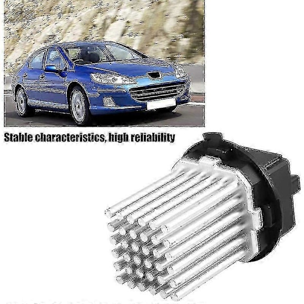 Blæsermotor Modstand, 6441.s7 Varmeblæsermotor Modstand Blæser Modstand Passer Til 307 407 C3 C4 C5 6-m.3911