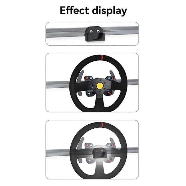 Monteringsbrakettsett Profilbrakett Festebrakett for T300/TGT Ratt Fikset Profilholder Ho
