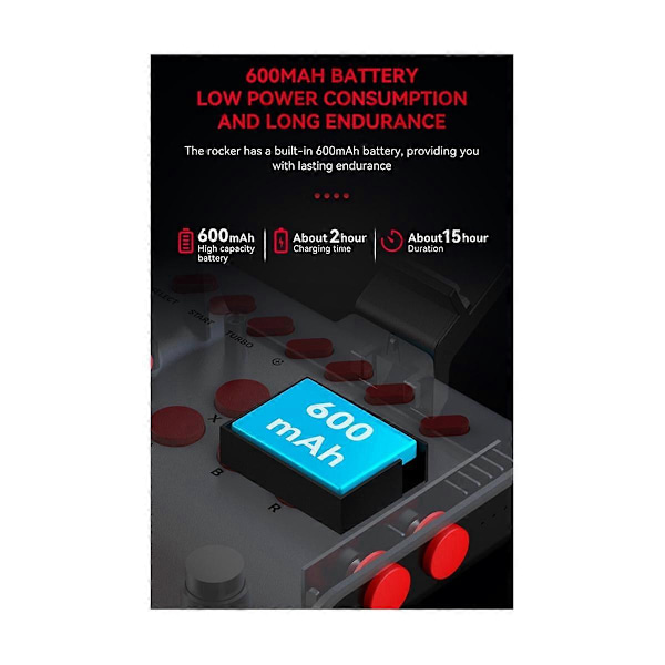 Bärbar Bluetooth Trådlös PC Datorversion för Android IOS Telefon Switch TV 2.4G Spelkontroll