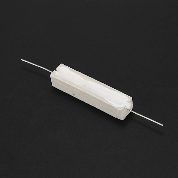 5 stk. trådviklet keramisk cementmodstand 5 Ohm 10W Watt 5%