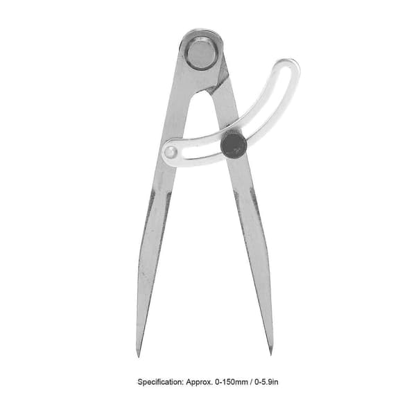Vingpasser Lærkantavstand Konisk Målemerking Divider Passer 150mm