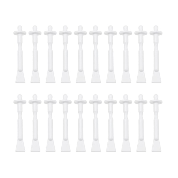 30 stk Engangs Nesevoks-pinner Nesevoks-applikatorer Nesevoks-strips