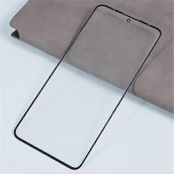 Kompatibel för Xiaomi Redmi Note 13 Pro+ 5G Främre Skärm Glas Lins + OCA Lim Ersättningsdelar (utan Logotyp)