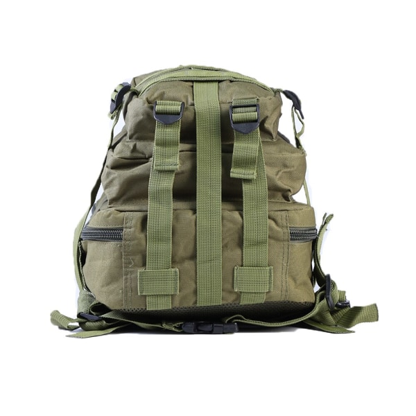 Taktisk ryggsäck Nylon Militär ryggsäck Vattentät Camping Jakt Fiske Vandringspack Khaki (30L)  No Flag