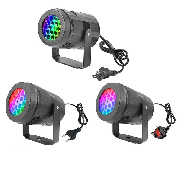 Projektorlys Snøfnugg Julebord Laser LED Scenebelysning Roterende Julemønster Utendørs Feriebelysning Hagedekor EU plug