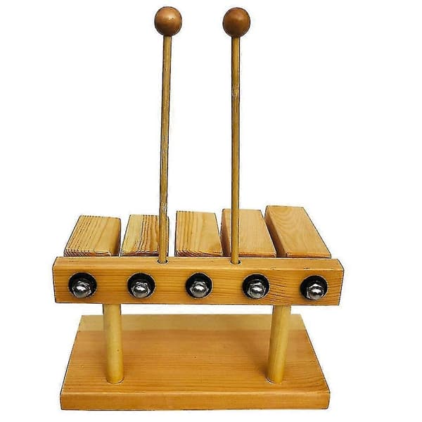 Orff Percussion Børnetrompet 5-lyds klapper Muyu klapper Orff