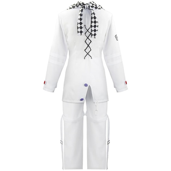 Kokichi Oma Cosplay Outfit Skoluniform Halloween kostym Costume L