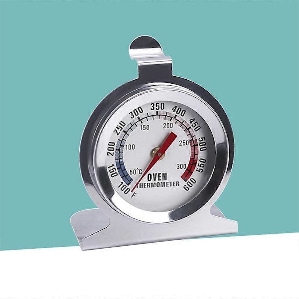 Termometer i rostfritt stål Ugnstermometer Kylskåpstermometer Rostfri piedestalugnstermometer