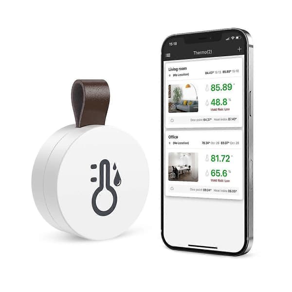 Termometer Hygrometer Trådløs Bluetooth Udendørs Termometer Temperatur- og Fugtighedssensor