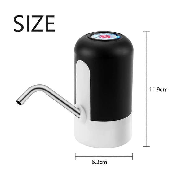 Vanndispenser, USB-oppladbart vannpumpe, Bærbar vannpumpe for camping