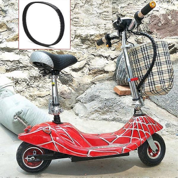 Drivrem Tilbehør til E-Scooter Elcykel Sort Udskiftningsrem til Elektrisk Scooter