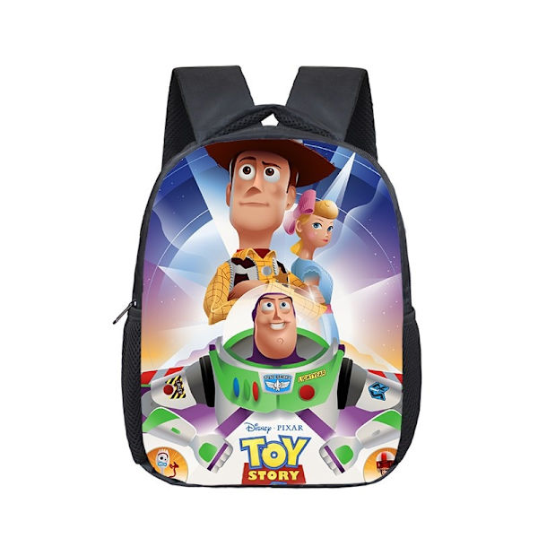12\" Toy Story Woody Buzz Lightyear Skoletaske 8