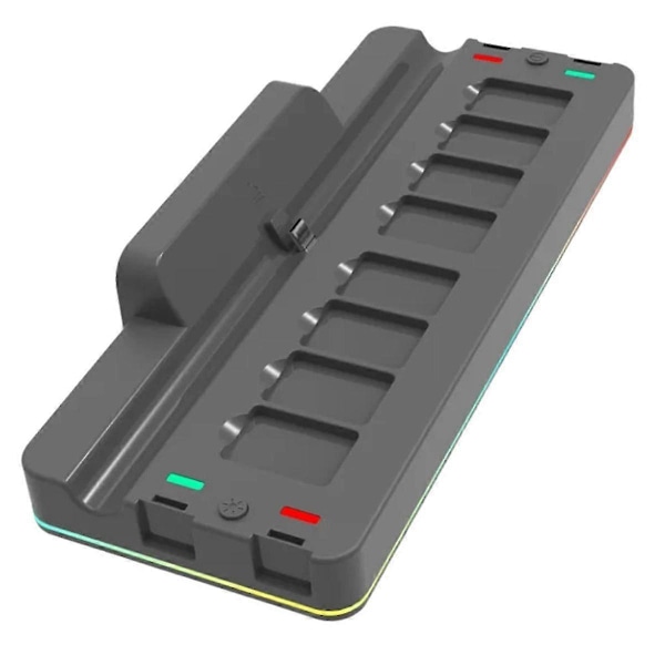 Bærbar Switch -Kompatibel Videokonverter Base med 8 Spillekort Slots USB3.0 OLED Switch