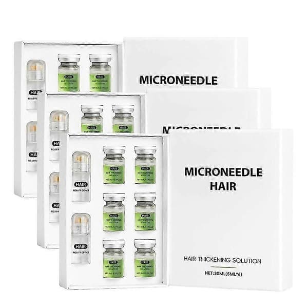 Alphainfuse Hårgenvækstsystem, Avanceret Hårvækstbehandling Ginseng 6 stk./sæt 3pcs