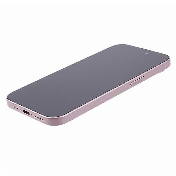 Yhteensopiva iPhone 15 Plus -mallinukke, ei-toimiva valepuhelin, näytemalli, lelu Pink