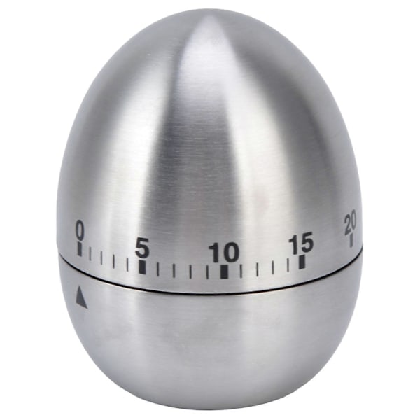 Kjøkkentimer Eggformet 60-Minutters Mekanisk Timer