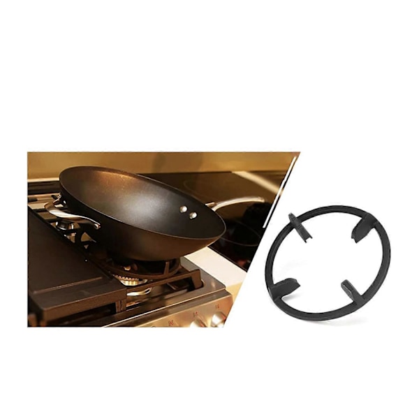 Støpejern Wok Støttering, Wok Støttestativ for Gasskomfyr for Kjøkken, , , , for Etc