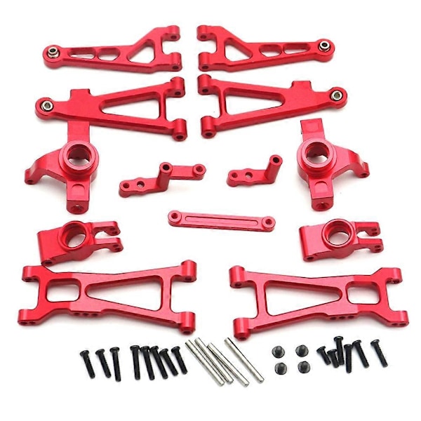 Metall Oppgraderingsdeler Sett Svingarm Styrekopp for HBX 16889 16890 SG1601 SG1602 1/16 RC Bil Tilgang