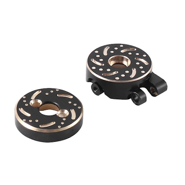 4st Mässing Styrblock Styrspindel Bakaxel Motvikt för TRX4M 1/18 RC Crawler Bil Uppgradering