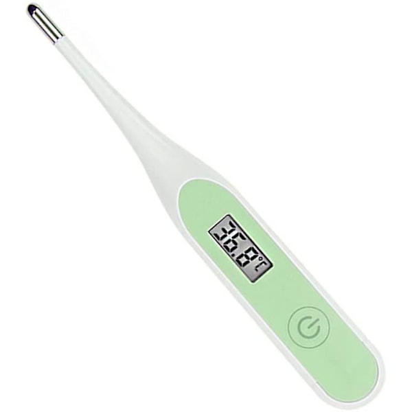 1 stk. Digitalt Basaltermometer Hurtig Aflæsning Elektronisk Termometer 20 Sekunders Hurtigtest Termometer Til Voksen Babygreen
