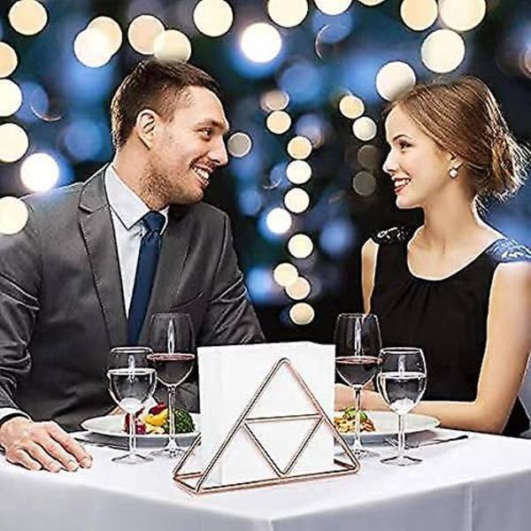 Servettiteline, Premium-pöytäservettitelineet, lautasliina-annostelijan järjestäjä ruokapöydille, keittiöön, kylpyhuoneeseen