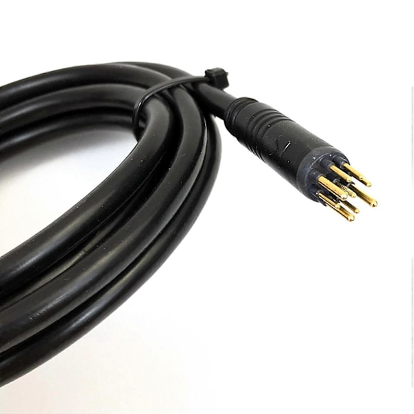 3 stk. 60 cm E-sykkel 9-pinners motor konverteringsforlengelseskabel ledning vanntett kontakt for for- og bakhjul