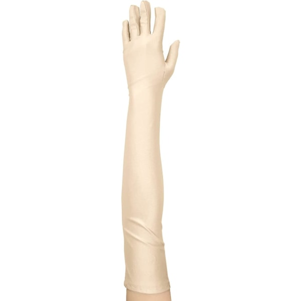 Långa Armbågssatinhandskar Afton Opera Handskar 1920-talsstil Danshandskar Maskeradhandskar Present