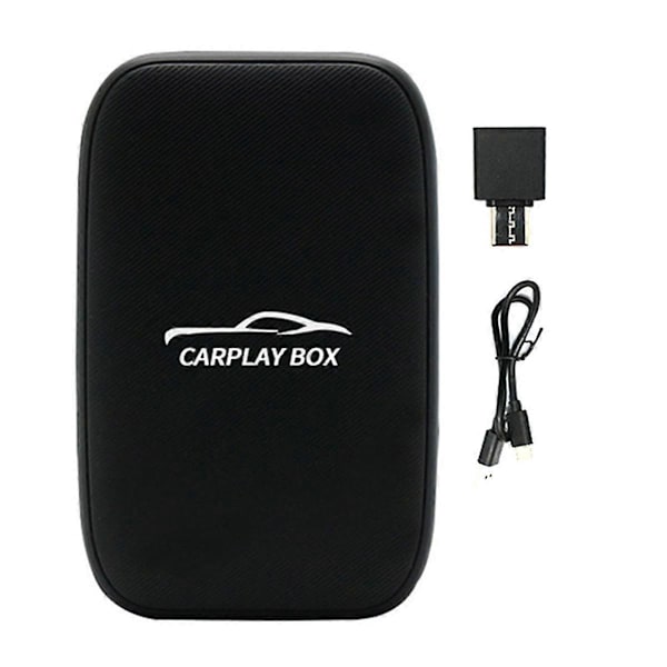 Android TV CarPlay AI Box langaton Carplay-sovitin sisäänrakennetulla kaupalla, tukee auton älyjärjestelmiä