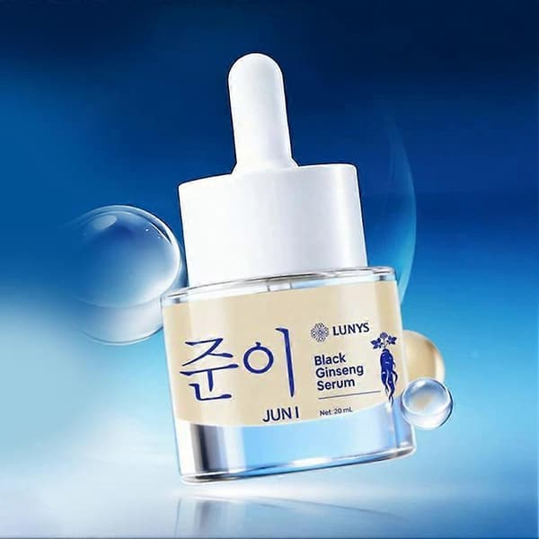 Svart Ginseng Serum for Hydrering og Lysning, 20ml