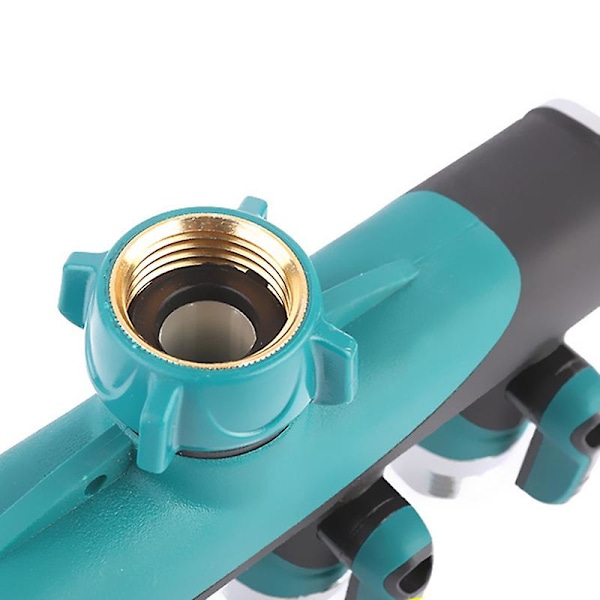 Hane Splitter, 4-vejs haveslangehane splitter med hurtigkobling til vandingsfitting