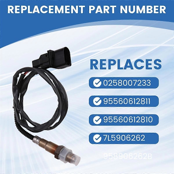 Oxygensensor för 955 3.2 2003-2007 0258007233 95560612811 95560612810 7L5906262 958906262B