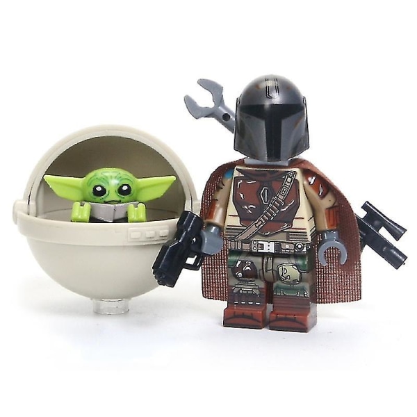 Star Wars The Mandalorian Byggeklodser Minifigur Minifigurer