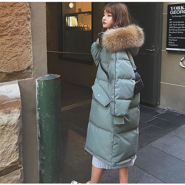 Parka Down Pehmustettu Takki Naisten Uusi Talvi Plus Koko Keskipitkä  puuvillapehmustettu takki Löysä pehmustettu takki Korean leipätakki 5021 |  Fyndiq