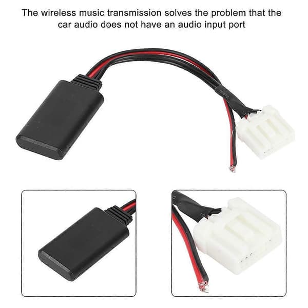 Bil AUX Bluetooth Trådløs Lydadapterkabel Passer for Mazda M6 M3 RX-8 MX-5