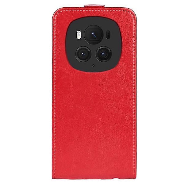 Yhteensopiva Honor Magic6 Pro 5G iskunkestävä suojakotelo korttipaikalla ja pystysuoralla läpällä Red