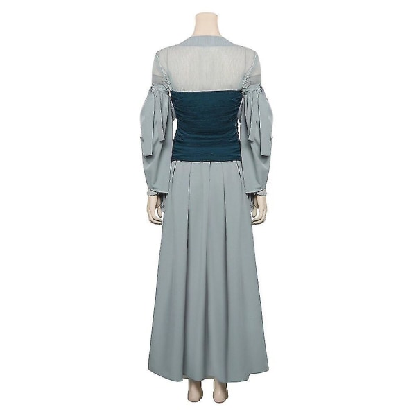Galadriel Cosplay -asu, Haltiakuningattaren mekko, asut naisille, Halloween-juhla-asut naisille, roolileikki, korkea laatu XL