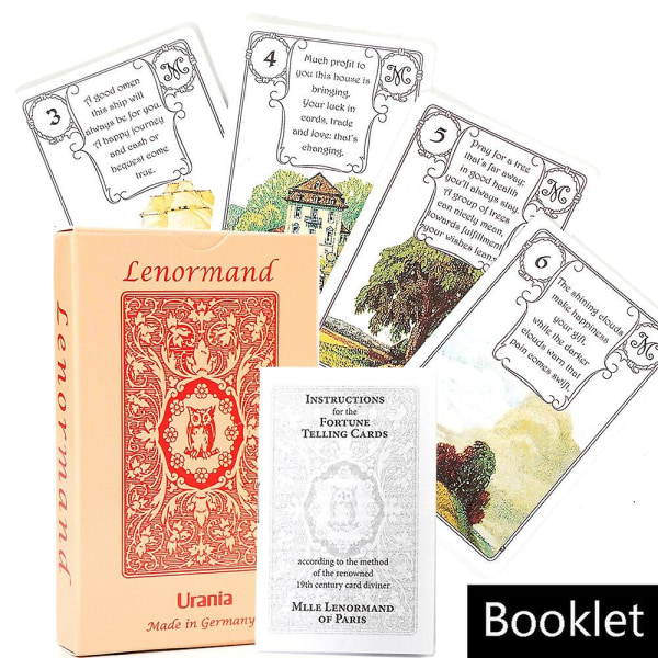 Most Claire de Le Norman Oracle -kortit ennustamiseen Tarot-lautapeli Violet