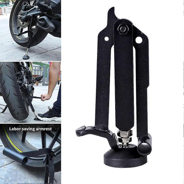 Motorcykel hopfällbar lyftstödsram bärbart cykelställ för underhåll