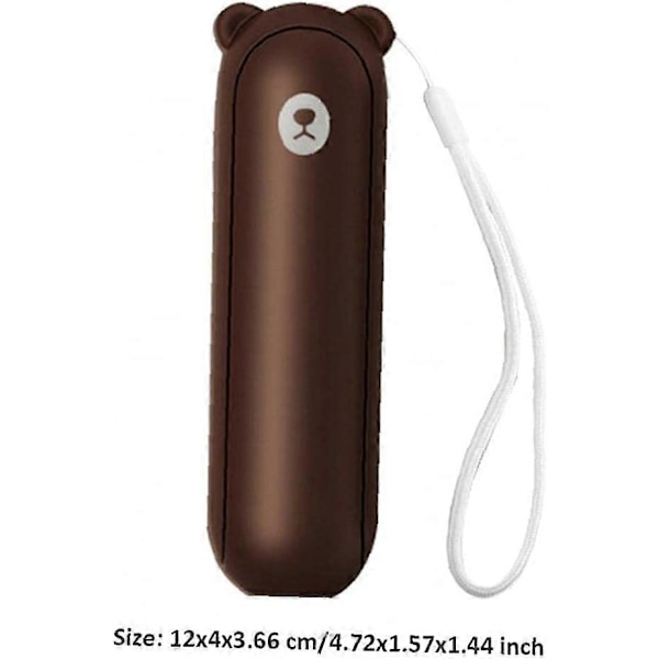 Mini Portabel Multifunktionell Vikbar Fickfläkt med USB-laddning för Utomhusbruk och Kontor